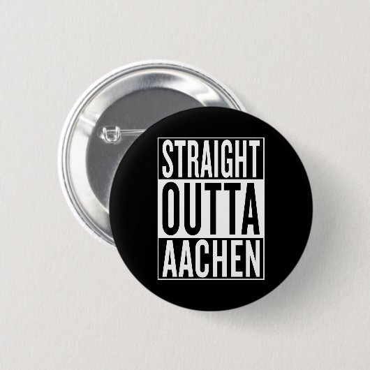 Ausfahrt Aachen Button (Vorne & Hinten)