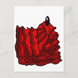 Ausfahrt aus dem Traum - Lama del Flamenco Postkarte