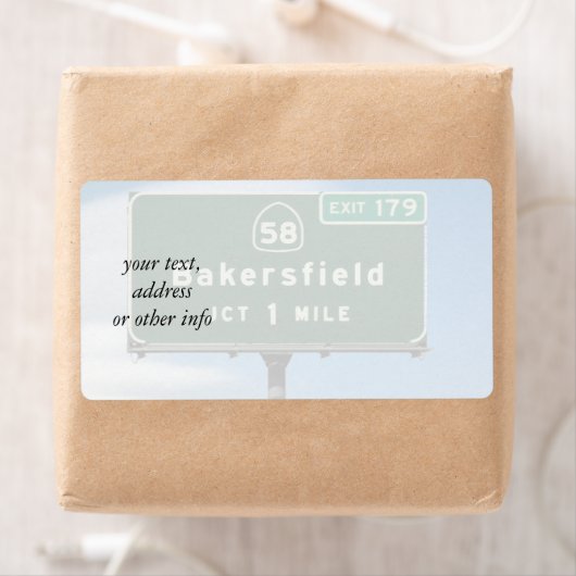 Ausfahrt Bakersfield (Insitu)