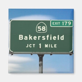 Ausfahrt Bakersfield Magnet