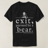 Ausfahrt Fortsetzung von Bear Shakespeare Shirt Bü (Design vorne)