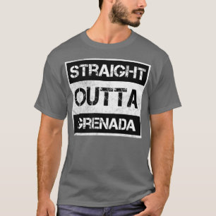 Ausfahrt Grenada Reisegepäck Land Expat T-Shirt