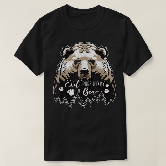 Ausfahrt mit Bear Png T-Shirt (Design vorne)