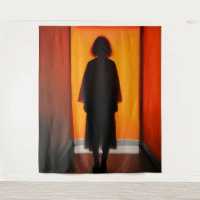 Ausfahrt Orange - Frische Silhouette Kunst, Kultur