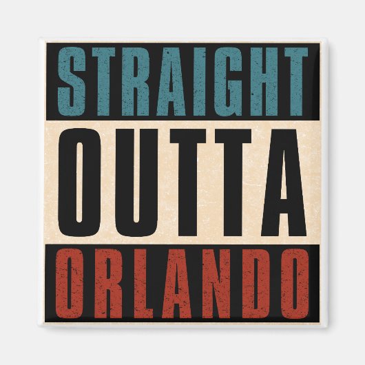 Ausfahrt Orlando Florida FL Magnet (Vorne)