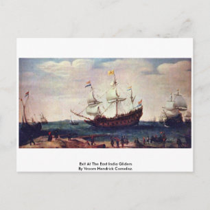 Ausfahrt Ostindiens Postkarte