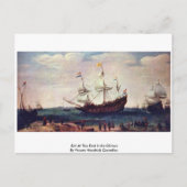 Ausfahrt Ostindiens Postkarte (Vorderseite)