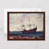 Ausfahrt Ostindiens Postkarte (Vorne/Hinten)