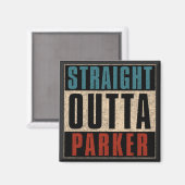 Ausfahrt Parker Colorado Magnet (Vorderseite/Rückseite)