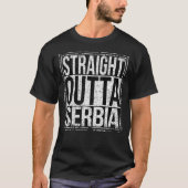 Ausfahrt Serbien T-Shirt (Vorderseite)