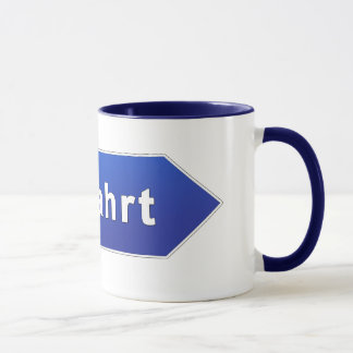 Ausfahrt Tasse