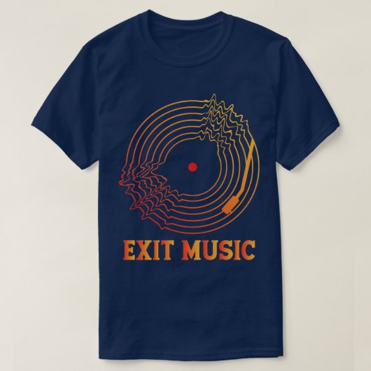 AUSFAHRTMUSIKRADIOHEAD T-Shirt (Design vorne)