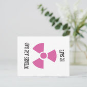 Ausfälle sind Krass - Postkarte (Stehend Vorderseite)