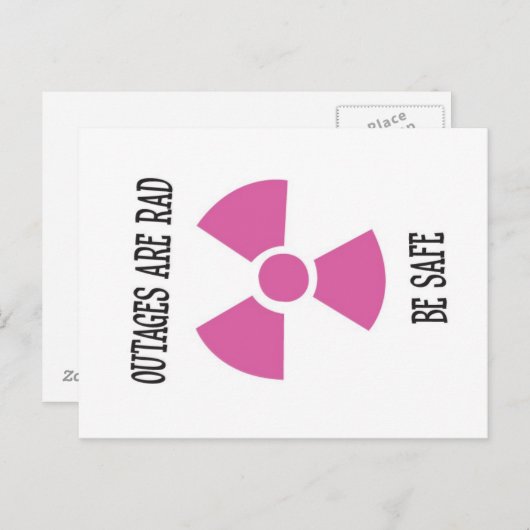 Ausfälle sind Krass - Postkarte (Vorne/Hinten)