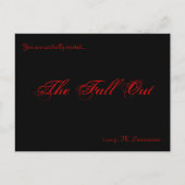 Ausfallen von Einladungen (Vorderseite)