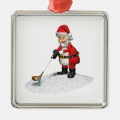 Ausfallzeit Silbernes Ornament (Vorne)