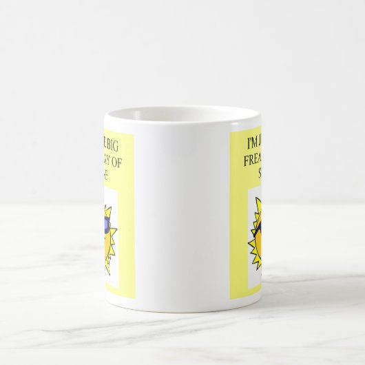 ausflippender Sonnenstrahl, ausflippender Kaffeetasse (Mittel)