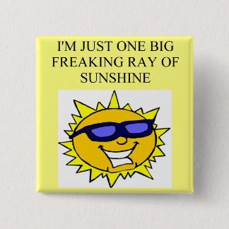 ausflippender Sonnenstrahl Button