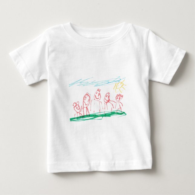 Ausflug Baby T-shirt (Vorderseite)