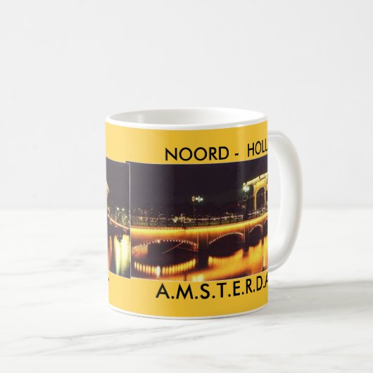 Ausflug-Bus-Tasse - Holland Kaffeetasse (VorderseiteRechts)