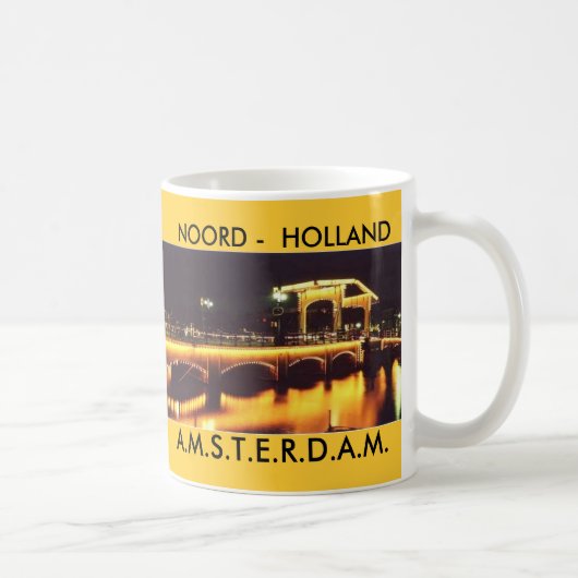 Ausflug-Bus-Tasse - Holland Kaffeetasse (Rechts)
