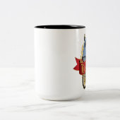 Ausflug de Pub Mug Zweifarbige Tasse (Mittel)