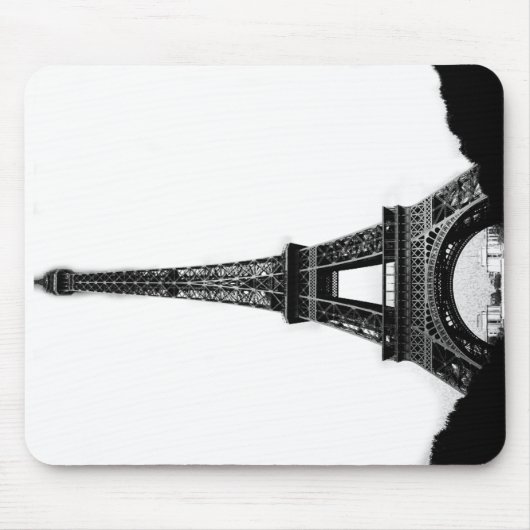 Ausflug Eiffel (eiifel Turm) Mousepad (Vorne)