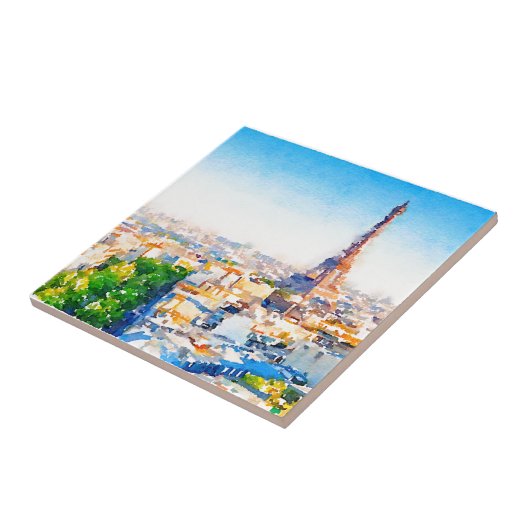 Ausflug Eiffel - Paris Fliese (Seite)