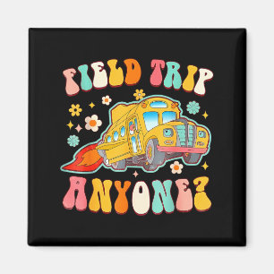 Ausflug irgendjemand Schulbusfahrer Wissenschaft Magnet