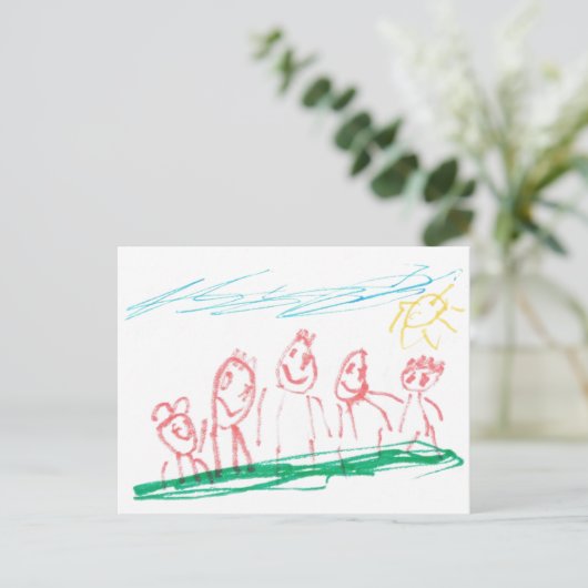 Ausflug Postkarte (Stehend Vorderseite)