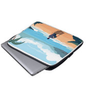 Ausflug und Wandern Laptopschutzhülle (Vorne Knopf)