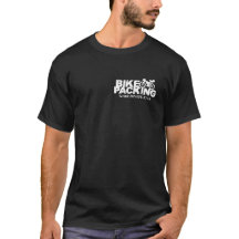 Ausflug-Verteilung Bikepacking T - Shirt