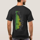 Ausflug-Verteilungs-Aufzug-Profil-T - Shirt (Rückseite)