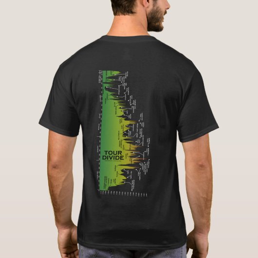 Ausflug-Verteilungs-Aufzug-Profil-T - Shirt (Rückseite)