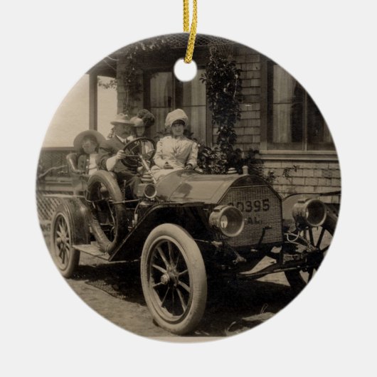 Ausflug - Vintages Foto - Ornamente (Vorne)