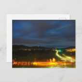 Ausflüge nach Franklin, Tennessee in der Nacht Postkarte (Vorne/Hinten)