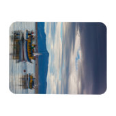 Ausflugsboote auf der Bucht von Seno Ultima Espera Magnet (Horizontal)