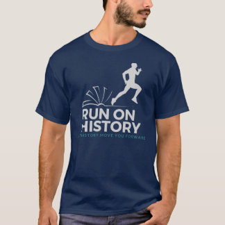 Ausführen auf dem History T - Shirt