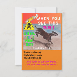 AUSFÜHREN DANKESKARTE