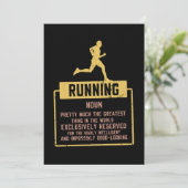 Ausführen der Definition Einladung (Stehend Vorderseite)