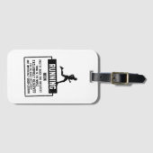 Ausführen der Definition Gepäckanhänger (Vorderseite (Horizontal))