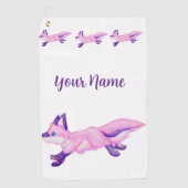 ausführen golfhandtuch (Vorderseite)