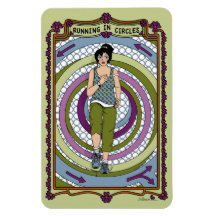 Ausführen in Circles_A_4x6-Kühlschrank