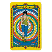 Ausführen in Circles_B_4x6-Kühlschrank Magnet (Vertikal)