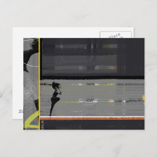 ausführen postkarte (Vorne/Hinten)