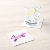 ausführen rechteckiger pappuntersetzer (Vor Ort)