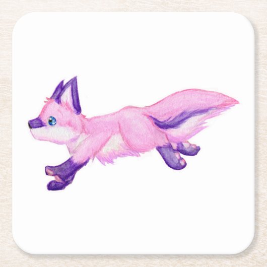 ausführen rechteckiger pappuntersetzer (Vorderseite)