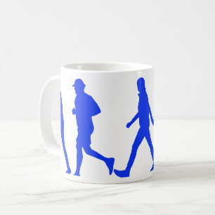 Ausführen von Joggen-Ausführung Kaffeetasse