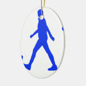 Ausführen von Joggen-Ausführung Keramik Ornament (Links)