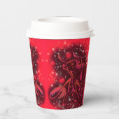 Ausführen von Red Bull Paper Cups Pappbecher (Rückseite)